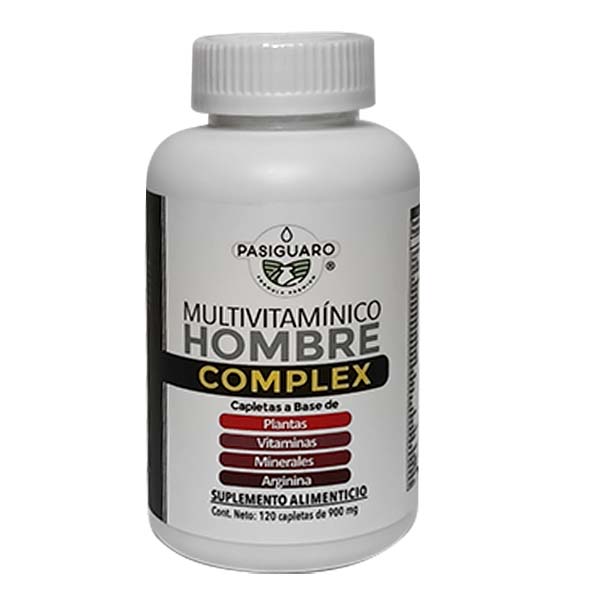 MULTIVITAMINICO HOMBRE COMPLEX 120 CAPS PASIGUARO