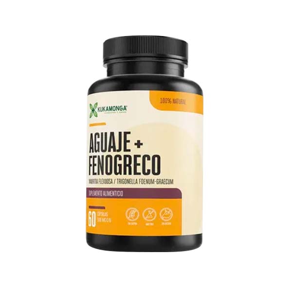 AGUAJE + FENOGRECO 60 CAPS KUKAMONGA