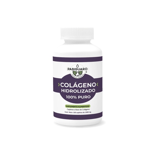 [2669] COLAGENO HIDROLIZADO 100% PURO 100 CAPS PASIGUARO