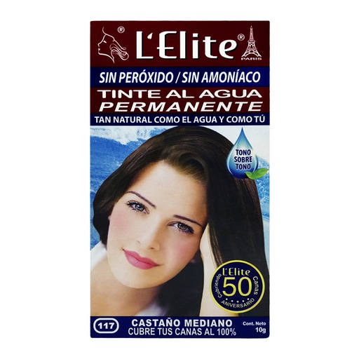 [0731] TINTE 117 CASTAÑO MEDIANO 1 PZA ELITE