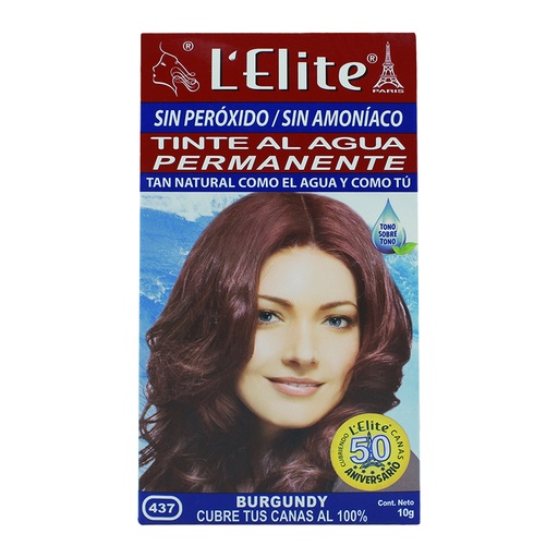 [0740] TINTE 437 BURGUNDY 1 PZA ELITE