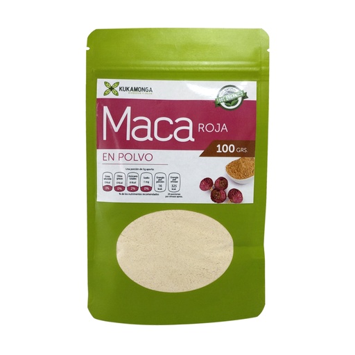 [1423] MACA ROJA 100 GRS KUKAMONGA