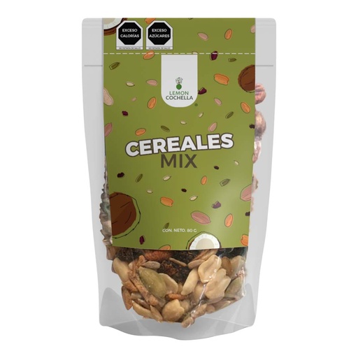 [2579] 8 CEREALES MIX 80 GRS LEMON COCHELLA