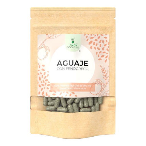 [3007] AGUAJE CON FENOGRECO 60 CAPS LEMON COCHELLA