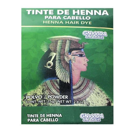 [1133] HENNA VERDE 75 GRS GN+VIDA