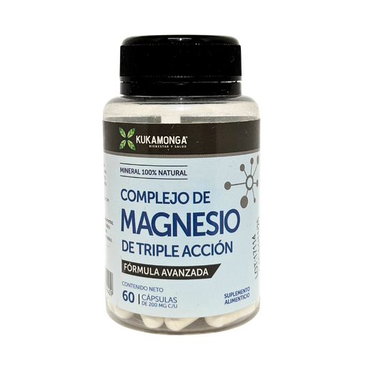 [2726] COMPLEJO B MAGNESIO 60 CAPS KUKAMONGA