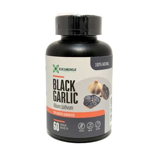 [2728] AJO NEGRO 60 CAPSULAS KUKAMONGA
