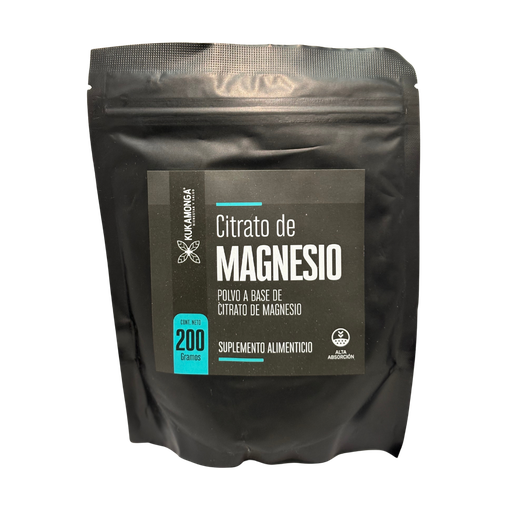 [2743] CITRATO DE MAGNESIO 200 GRS KUKAMONGA