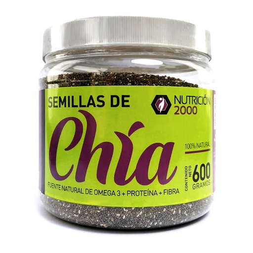 [1879] SEMILLA DE CHIA 600 GRS NUT 2000