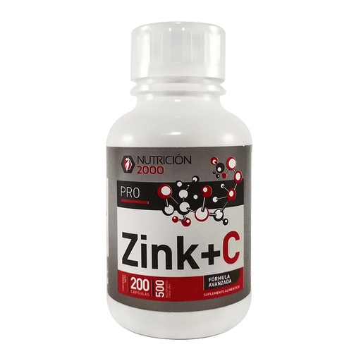 [0681] PRO ZINK + C 200 CAPS NUT 2000