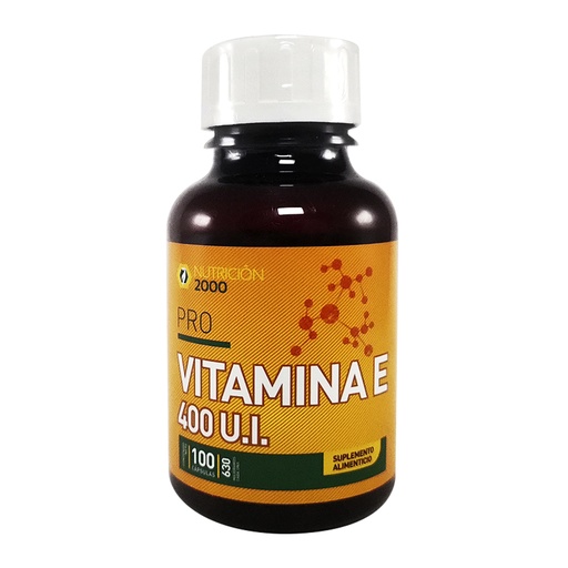 [0721] VITAMINA E 400 U 100 CAPS NUT 2000