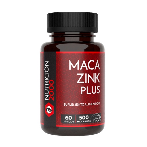 [0633] MACA ZINK PLUS 60 CAPS NUT 2000