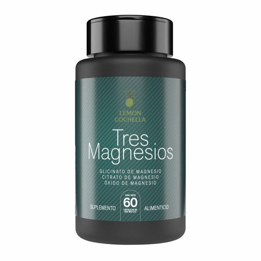 [2970] TRES MAGNESIOS 60 CAPS LEMON COCHELLA