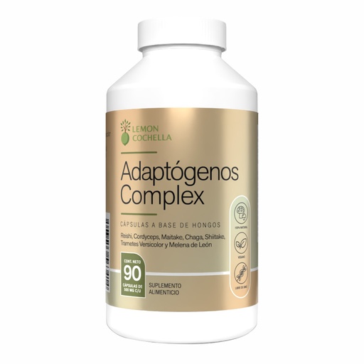 [2973] ADAPTÓGENOS COMPLEX 90 CAPS LEMON COCHELLA