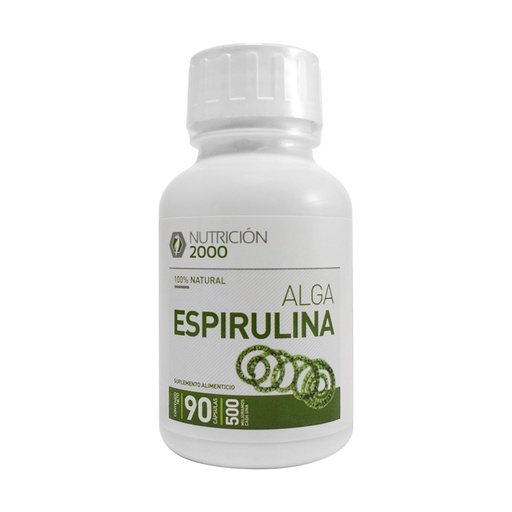 [0617] ALGA ESPIRULINA 90 CAPS NUT 2000