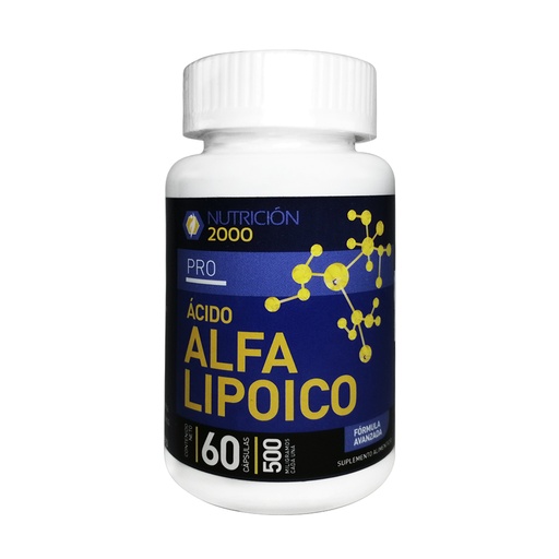 [1102] ÁCIDO  ALFA LIPOICO 60 CAPS NUT 2000