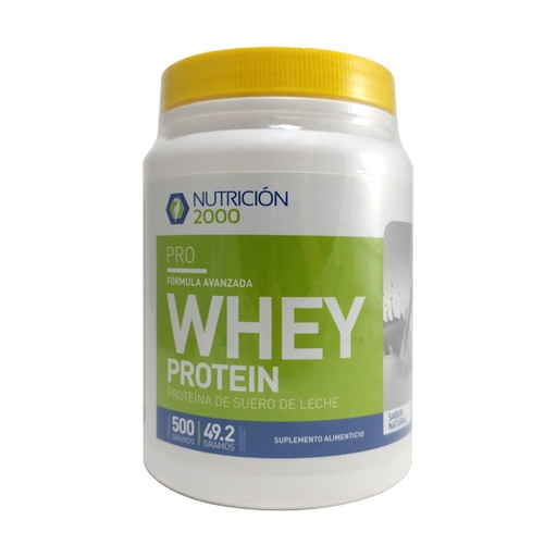 [0724] WHEY PROTEIN NATURAL 500 GRS NUT 2000