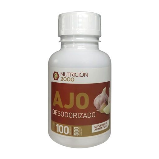 [1319] AJO DESODORIZADO 100 CAPS NUT 2000