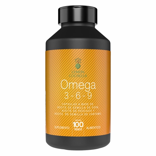[2995] OMEGA 3,6,9 100 CAPS LEMON COCHELLA
