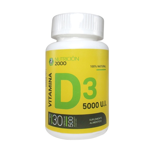 [0662] VITAMINA D 30 CAPS NUT 2000