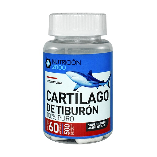 [0686] PRO CARTÍLAGO DE TIBURÓN 60 CAPS NUT 2000