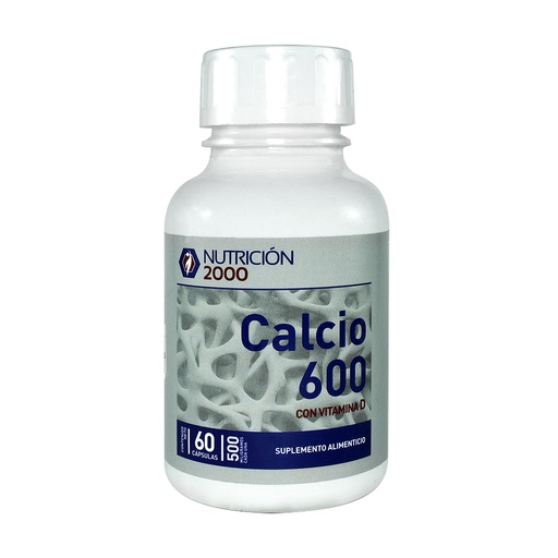 [0630] CALCIO 600+D 60 CAPS NUT 2000
