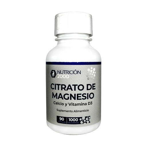 [0711] CITRATO DE MAGNESIO 90 CAPS NUT 2000