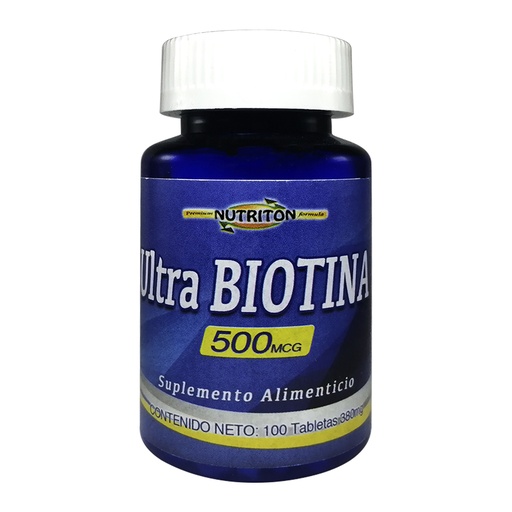 [1584] ULTRA BIOTINA 5000 MGC 100 TABS PASIGUARO