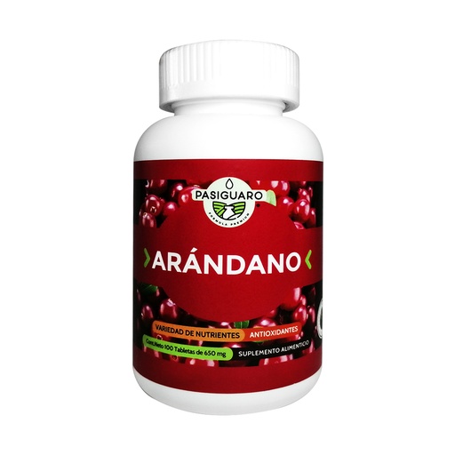 [1963] ARÁNDANO 100 TABS PASIGUARO