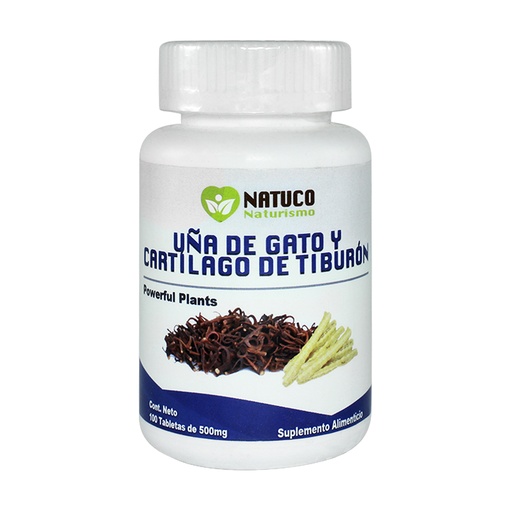 [0301] CARTÍLAGO Y UÑA DE GATO 100 TABS PASIGUARO