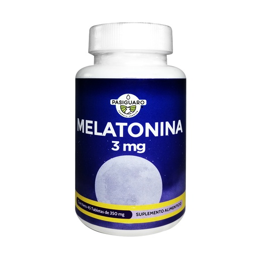 [1307] MELATONINA 3 MG 45 TABS PASIGUARO