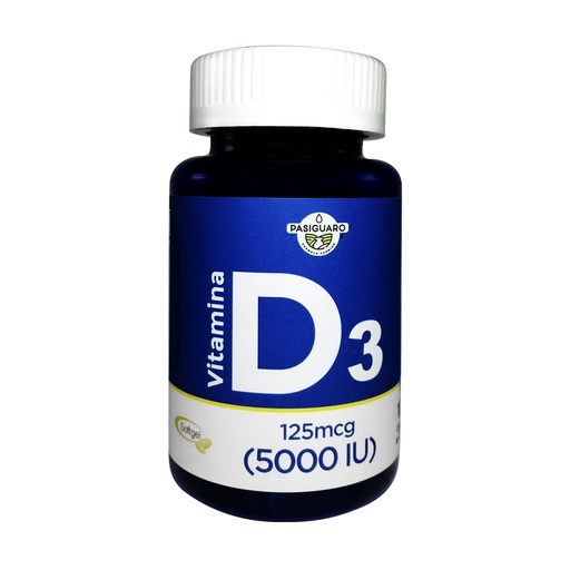 [1293] VITAMINA D3 100 CAPS PASIGUARO