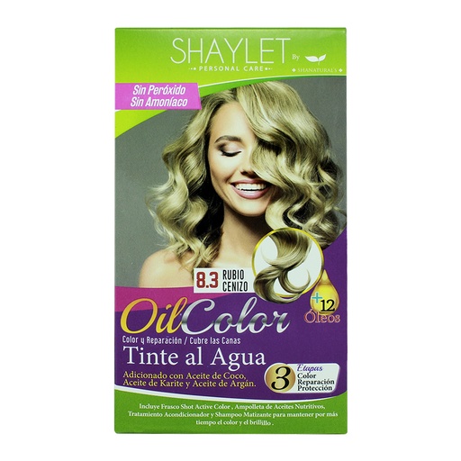 [0839] TINTE SHAYLE RUBIO CENIZO 8.3 1 PZA SHANATURALS
