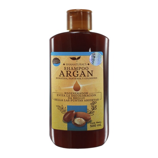 [2169] SHAMPOO ARGÁN 500 ML SHANATURALS