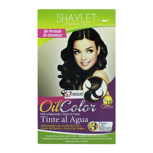 [0842] TINTE SHAYLET CHOCOLATE 5.7 1 PZA SHANATURALS