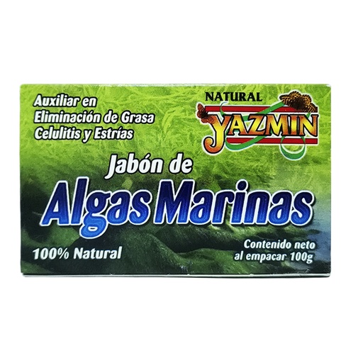 [0455] JABÓN ALGAS MARINAS 100 GRS YAZMIN