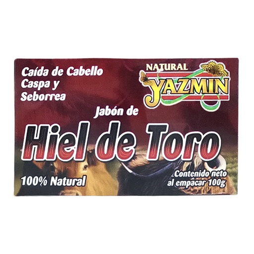 [0465] JABÓN HIEL DE TORO 100 GRS YAZMIN