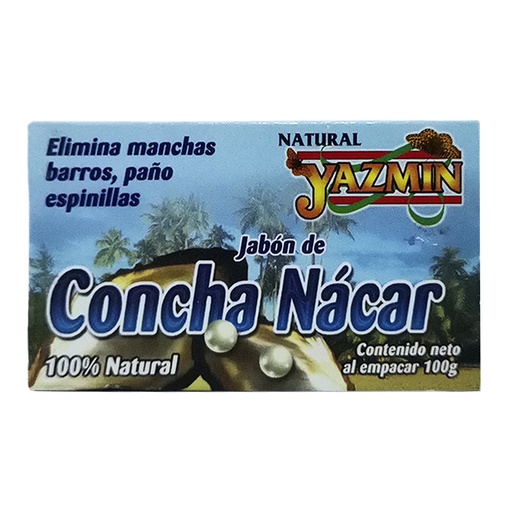 [0457] JABÓN CONCHA NACAR 100 GRS YAZMIN
