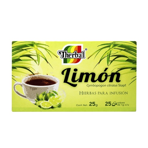 [1195] TÉ LIMÓN25 SOBRES THERBAL