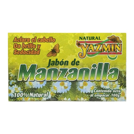 [0460] JABÓN MANZANILLA 100 GRS YAZMIN