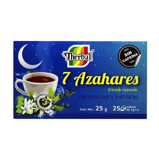 [0218] TÉ SIETEAZAHARES 25 SOBRES THERBAL