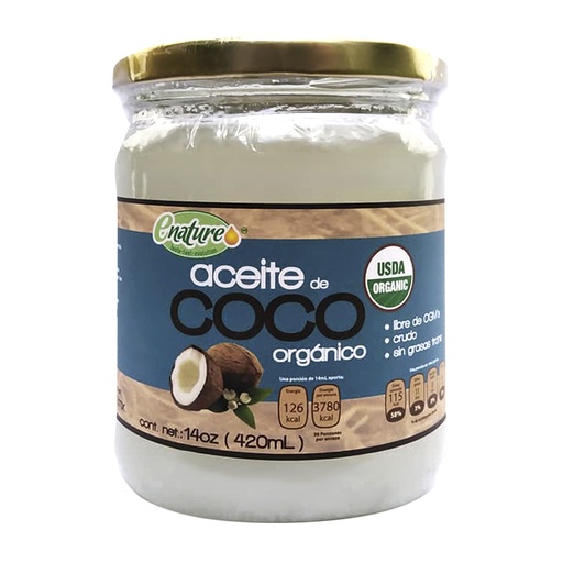 [0739] ACEITE DE COCO 420 ML ENATURE