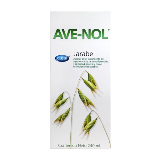 [1196] JARABE AVENOL 240 ML GLISER