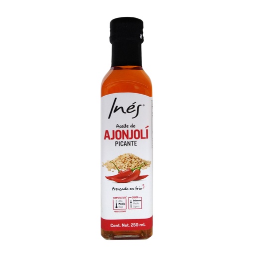 [0018] ACEITE DE AJONJOLÍ PICANTE 250 ML INES