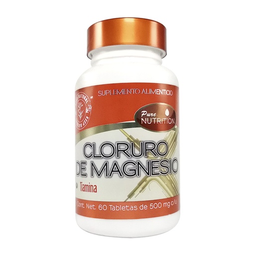 [0504] CLORURO DE MAGNESIO +TIAMINA 60 TABS SM