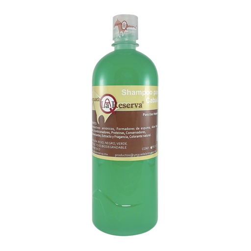 [1828] SHAMPOO YEGUADA VERDE 1L LA RESERVA