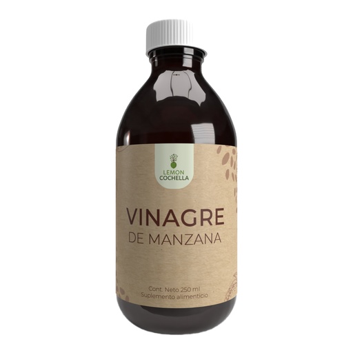 [1290] VINAGRE DE MANZANA 250 ML LEMON COCHELLA