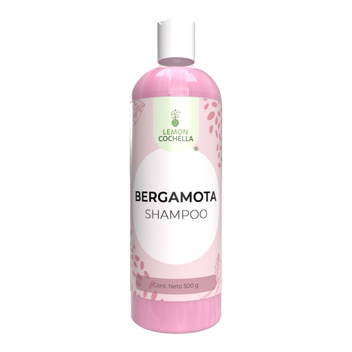 [1357] SHAMPOO DE BERGAMOTA ROSA 525 ML LEMON COCHELLA