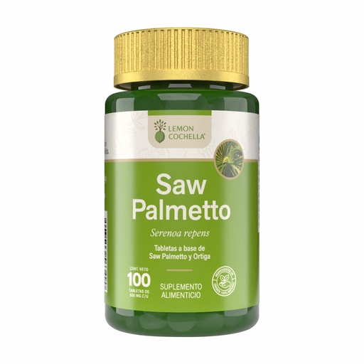 [1326] SAW PALMETTO 100 TABS LEMON COCHELLA