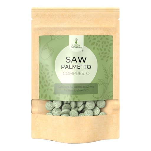 [1328] SAW PALMETTO COMPUESTO 100 TABS LEMON COCHELLA